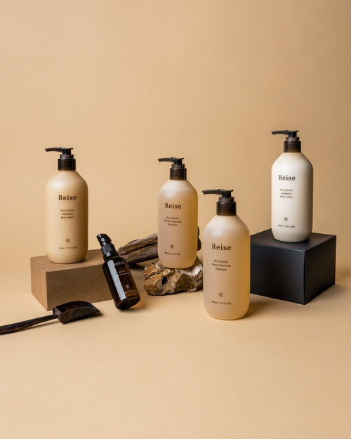 Rice Extract Hydrating Body Lotion — Natural Glow Formula