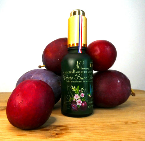 Organic Plum Elixir Face Serum — Anti-Ageing Vegetable Oil