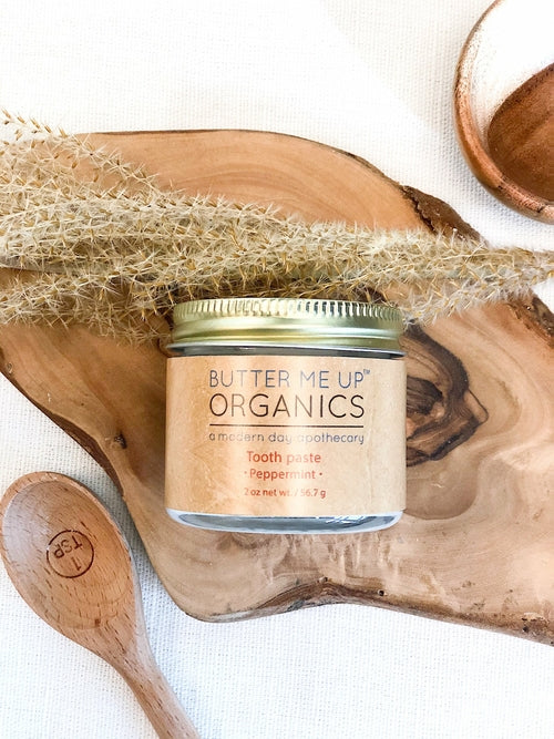 All Natural Organic Whitening Toothpaste — Remineralising & Fluoride-Free
