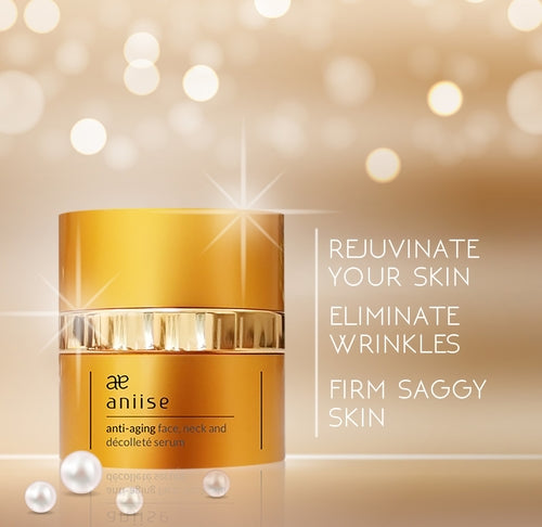 Anti-Ageing Face, Neck & Décolleté Serum — Total Skin Renewal