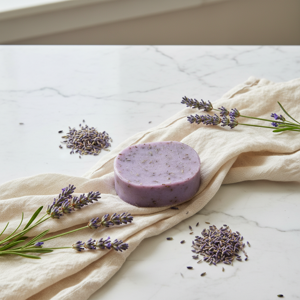 Natural Organic Lavender Soap
